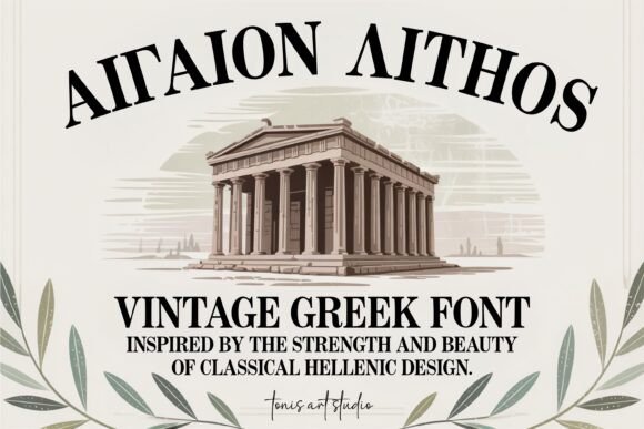 Aegean Stone Font for Bold Branding