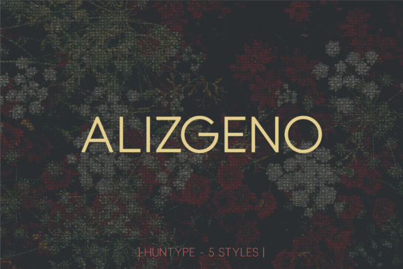 Alizgeno: The Perfect Sans Serif Font for Crafters