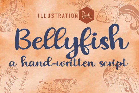 Bellyfish: A Hand-Crafted Script Font for Editorial Design