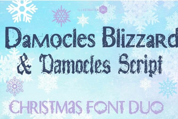 Damocles Blizzard Duo: A Campaign-Ready Typeface