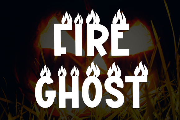 Fire Ghost: A Bold Display Font for Editorial Impact