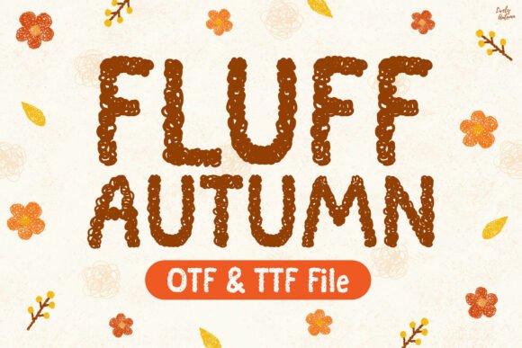 Fluff Autumn: A Playful Handwritten Font for Editorial Design