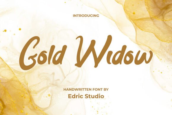 Gold Widow: A Designer’s Review of Script Amp’s Elegant Typeface