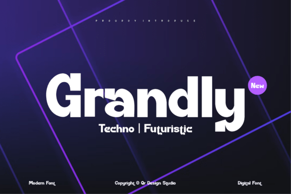 Grandly: A Bold Sans Serif Typeface for Modern Brands
