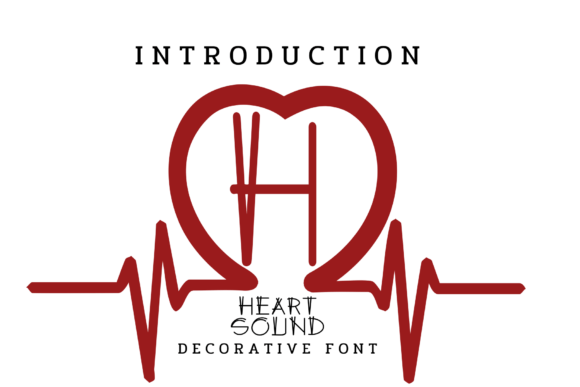 Heart Sound: A Decorative Font for Makers