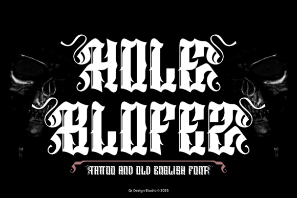 Hole Blofez Font for Bold Web Design