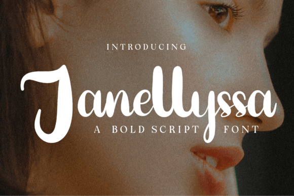 Janellyssa: A Bold Script Font for Web Design