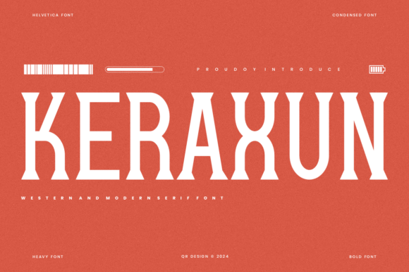 Keraxun Font: A Bold Serif for Branding
