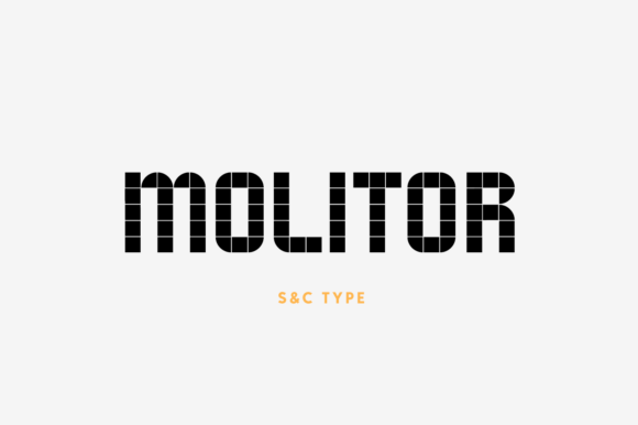 Molitor Font: Elevate Campaign Visuals