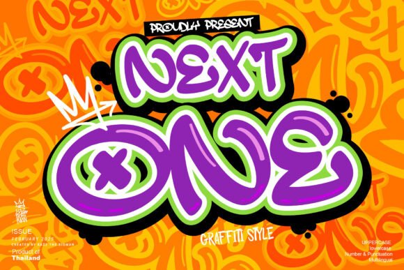 Next One Typeface for Bold Editorial Design