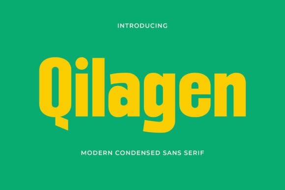 Qilagen: A Bold Sans Serif Font for Branding