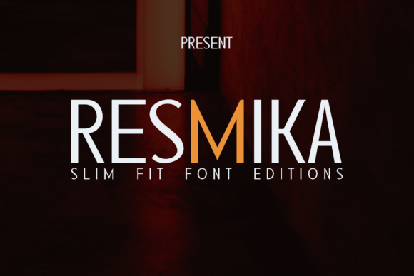 Resmika: A Modern Typeface for Small Business Branding