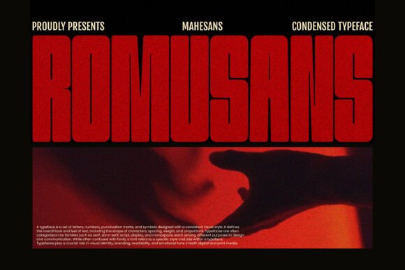 Romusans: A Bold Typeface for Strong Branding