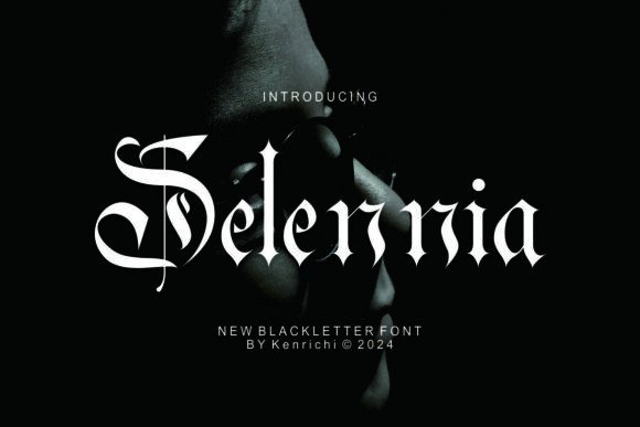 Selennia Font: A Bold Typeface for Crafters