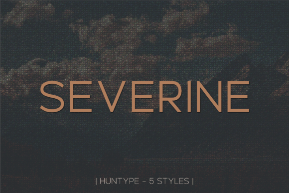 Severine Sans Serif: A Modern Typeface for Branding