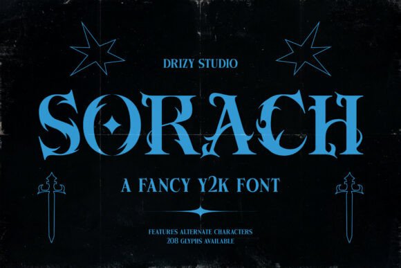 Sorach Font Review: Bold Y2K Graffiti for Modern Brands