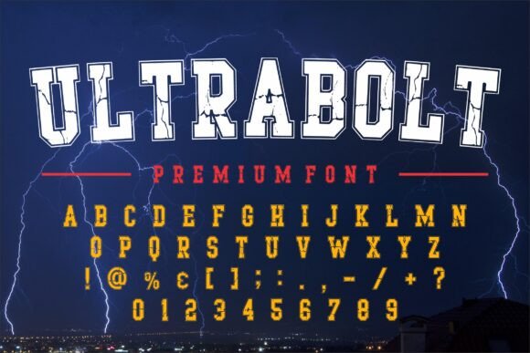 Ultra Bolt Font for Bold Web Design