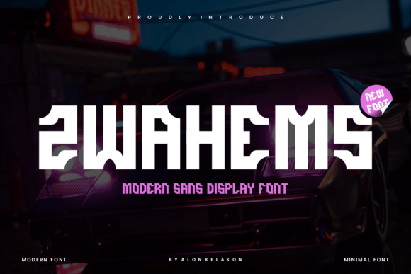 Zwahems Font: A Bold Serif for Campaign Impact
